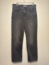 Women  s Dark Gray Levi  s Jeans 314 Shaping Straight Size 30