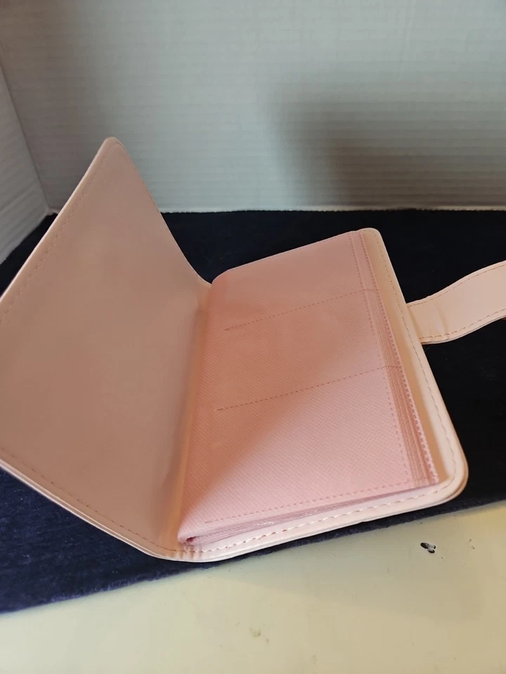 Mini Case Photo Album FUJIFILM INSTAX Polaroids Photos Art Portfolio Light Pink - Image 3 of 3