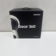 SAMSUNG Gear 360 2017 Edition Spherical Cam 360  4K Camera - White SM-R210
