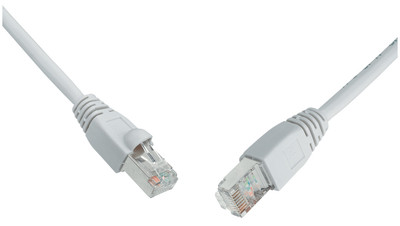 Patchcord CAT6 SFTP PVC 3m szary snag-proof C6-315GY-3MB