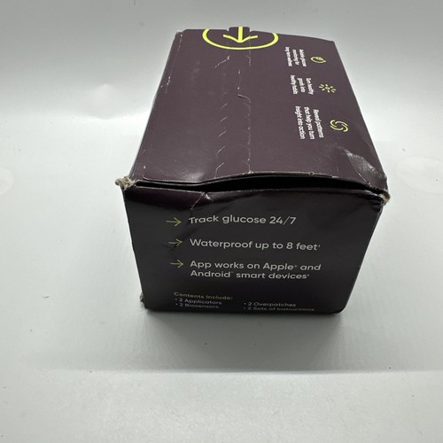 Stelo Glucose Biosensor Kit (2 Sensors) by Dexcom – Model STP-XN-002 – Exp 8/26 - Picture 2 of 4