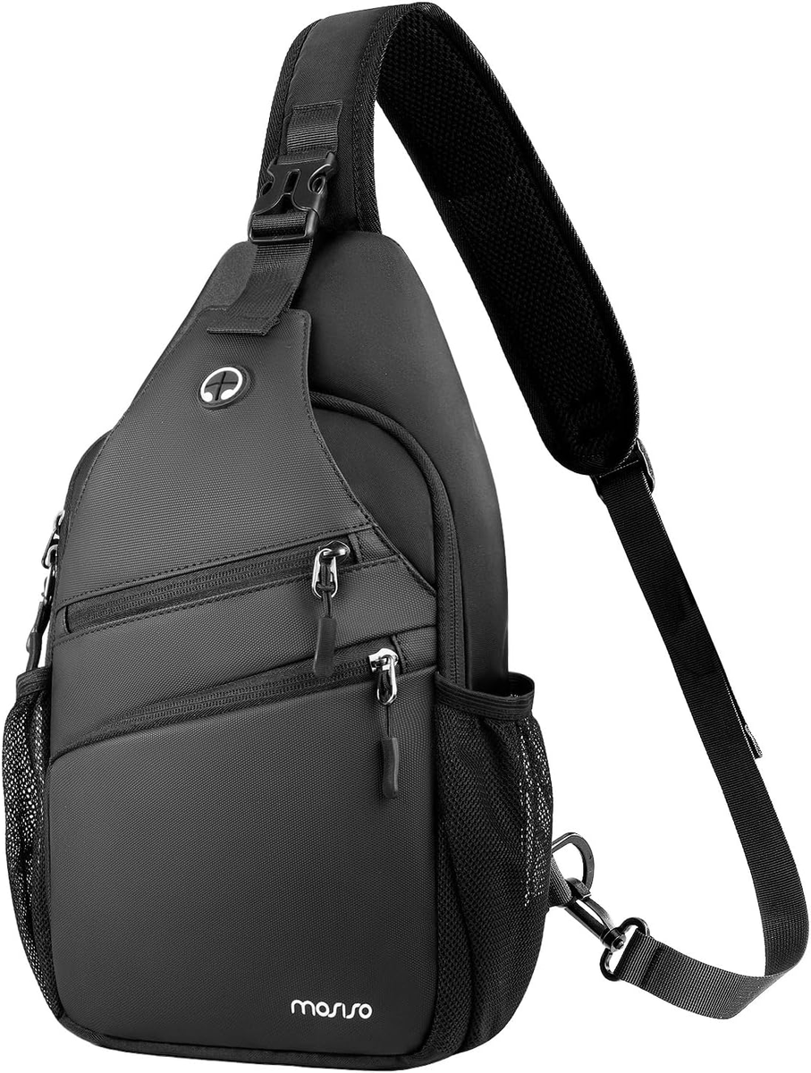 Crossbody Sling Bag for Men, Sling Backpack Travel Hiking  display picture 3