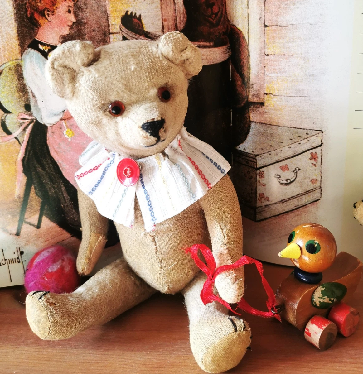 Steiff 古董泰迪熊| eBay