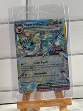 Vaporeon EX 023/131 Prismatic Evolutions Stamped - Sealed