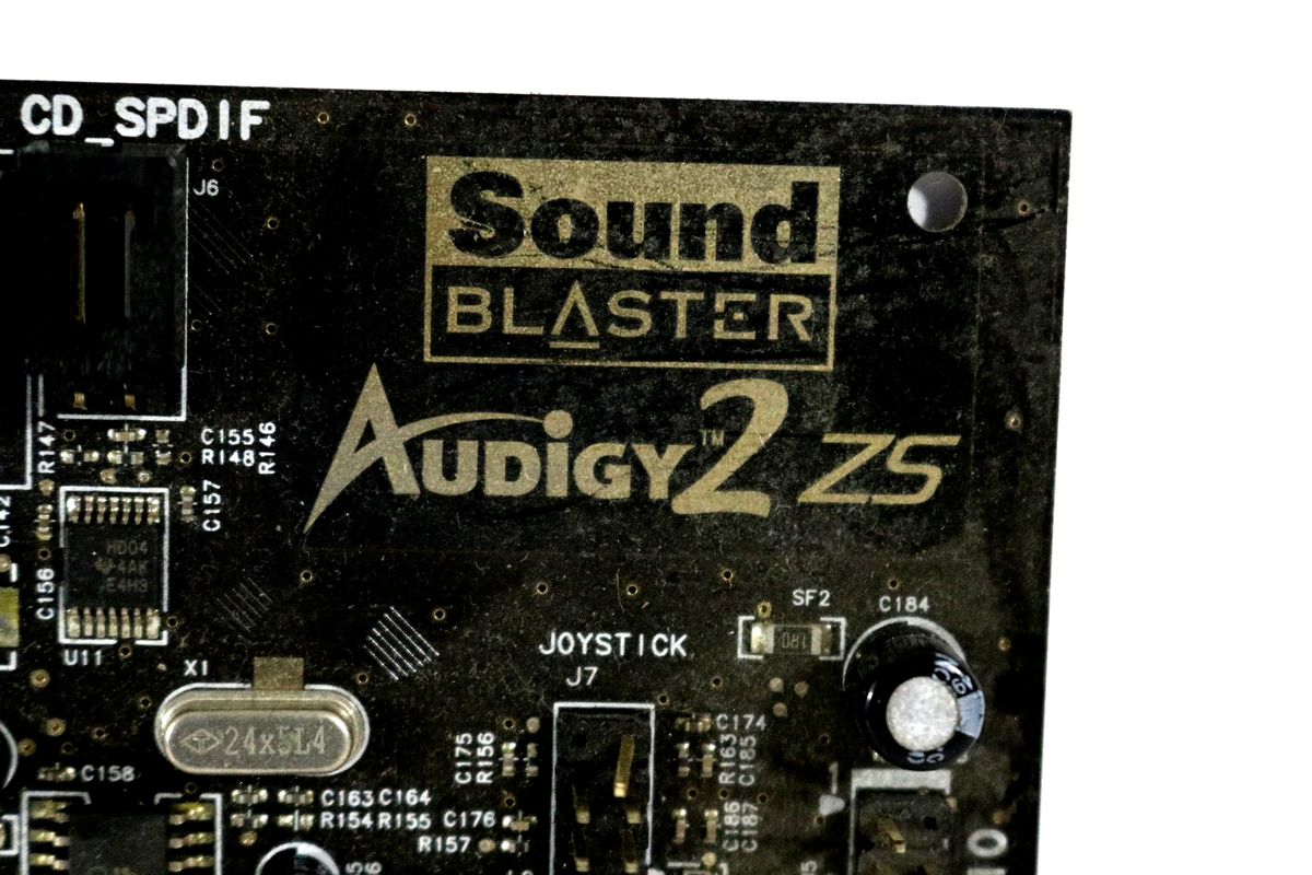 Sound Blaster Audigy 2 ZS PCIサウンドカード Creative Sound Blaster Audigy 2 ZS SB0350 PCI 7.1 Sound Card, S