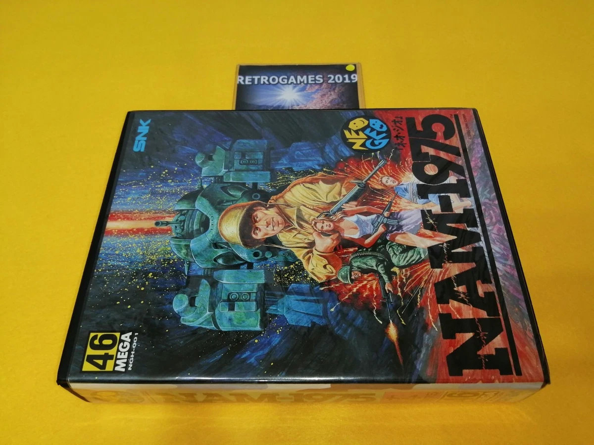 Nam-1975 Neo Geo SNK Japan Original + Manual Game NGH-001