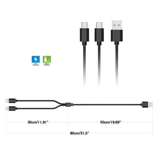 Controller-Charger USB Charging Wire Station Transfer Data Sync-Cord for VR2 - Picture 8 of 8