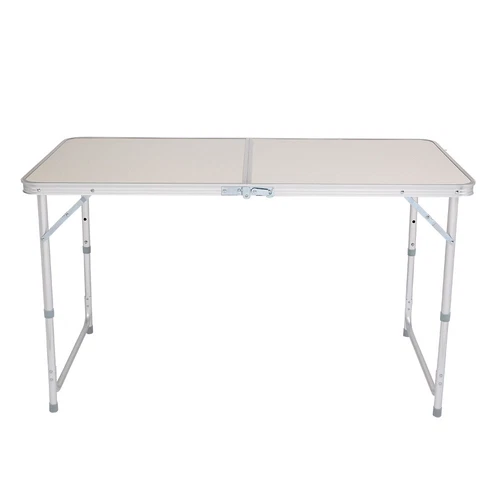 US 4Ft Foldable Table Lightweight Portable Indoor Outdoor Multipurpose White - Picture 4 of 12