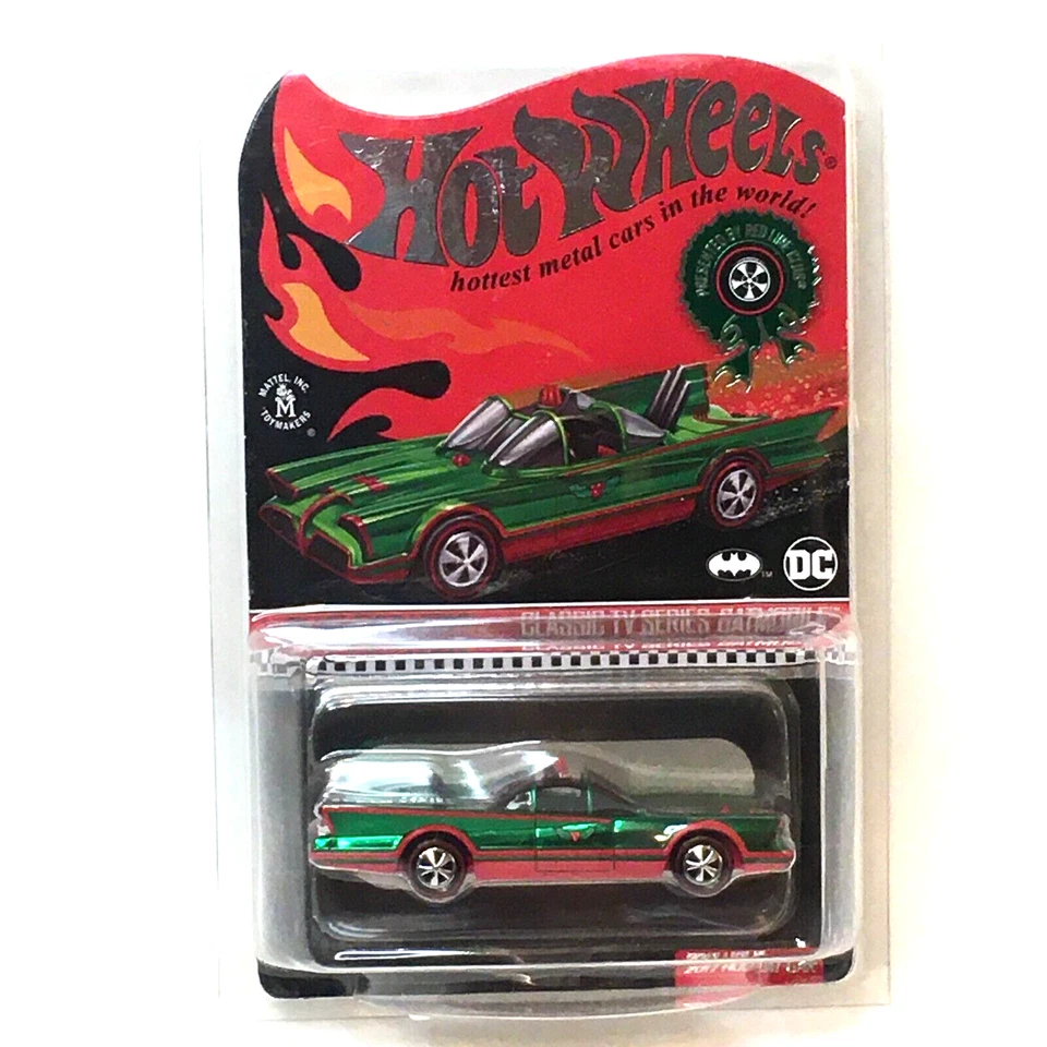 RLC Batmobile 2017 Holiday Car Classic TV Series Red Green ULTRA Low #94 of 6000 - Image 4 of 4
