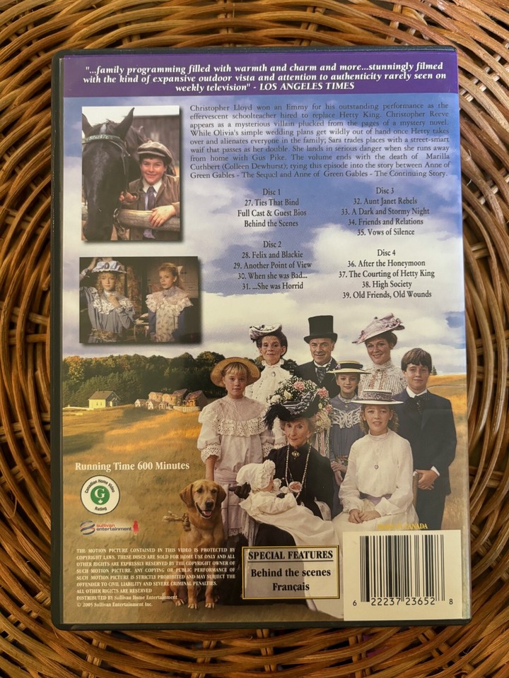 Road to Avonlea The Complete Third Volume (4 DVD set) 2005 eBay