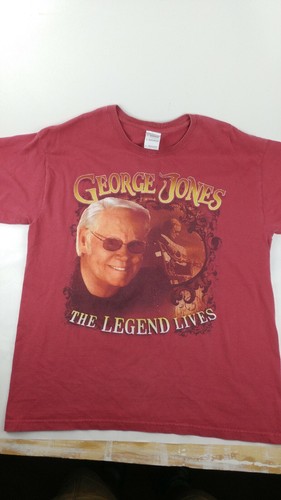 George Jones The Legend Lives Tour T-Shirt Men’s S
