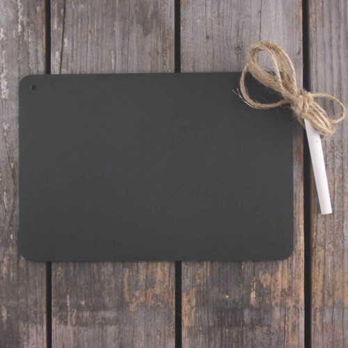 Chalk Blackboard Rectangle Shape for Memos Notes & Home Decor - Picture 2 of 2