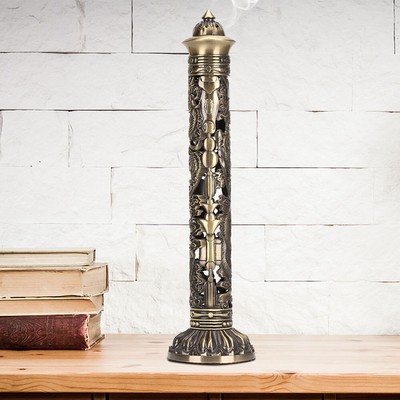 Retro Incense Burner Aus Bronze Mit Drachen Phönix Relief FAT