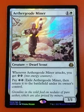 1x Aethergeode Miner | FOIL | Aether Revolt | MTG Magic Cards