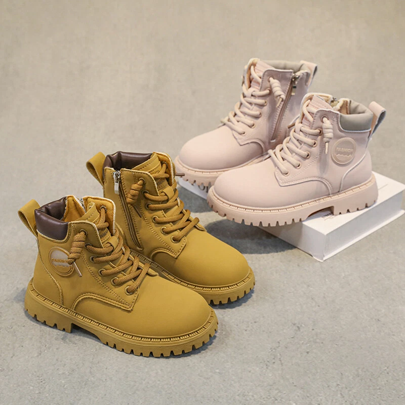 Мальчики девочек ботильоны ребенка ясельного возраста Kids прогулки туризм загрузки классический молнии работы загрузки - Изображение 3 из 4