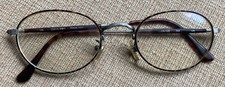 Vintage Calvin Klein CK 128 566 Eyeglasses 52-21 145 Tortoise Pewter Full Frame