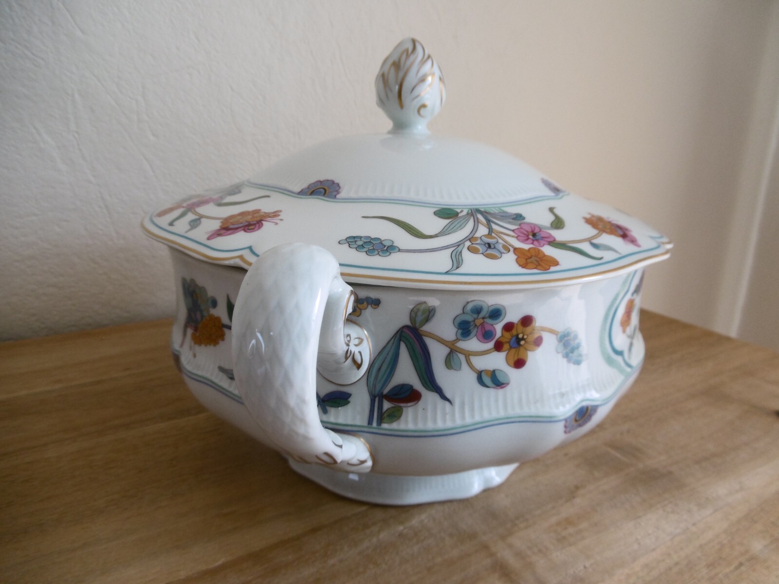 SOUPIERE HAVILAND LIMOGES DECOR AUX CAILLES eBay