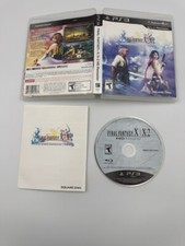 Final Fantasy X/X-2 HD Remaster (Sony PlayStation 3 PS3, 2014) w/ Manual