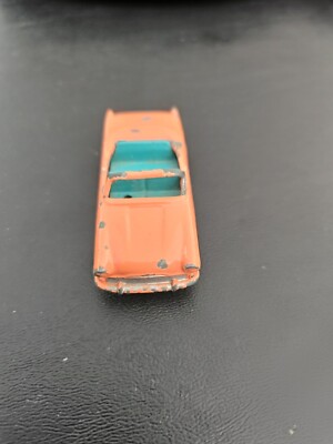 Matchbox Lesney Ford Zodiac Cabriolet N°39 - Angleterre 1960 - Miniature Rose