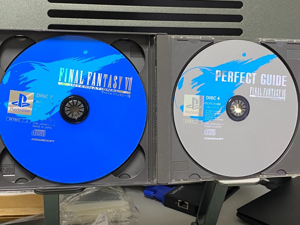 FINAL FANTASY Ⅶ INTERNATIONAL Final Fantasy VII International PS1 Playstation 1 Japan
