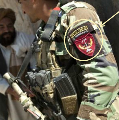 AFG-PAK ISAF JSOC SP OPS MARSOC RAIDERS vêlkrö INSIGNIA: AFGHANISTAN COMMANDO