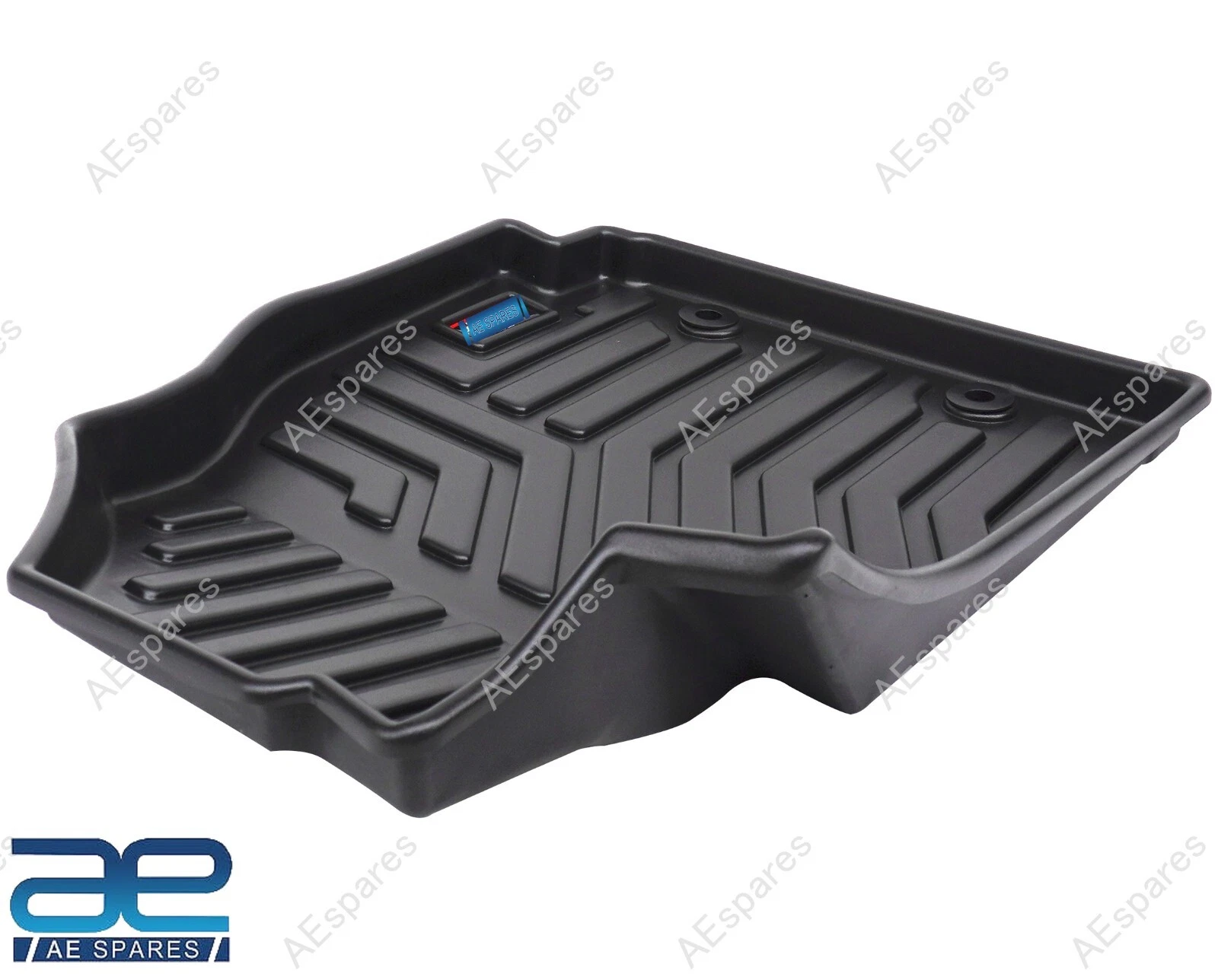 Car Floor Foot Mat Hard PVC Set of 3 Black For Hyundai Creta 2020 view 6