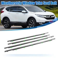 4pcs Weatherstrip Window Trim Seal Belt Window Seal Belt for Honda CR-V 12-16
