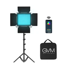 GVM RGB LED Video Light, 800D Studio Light with APP Control Lighting Kit Phot...