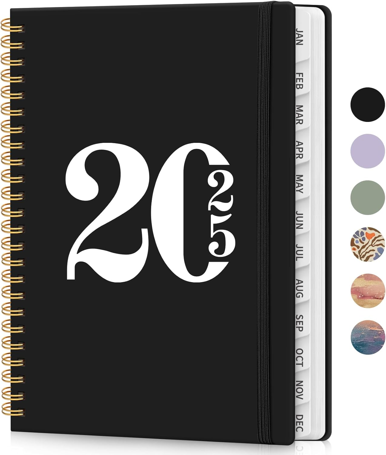 2025 Planner Weekly and Monthly, Jan 2025 to Dec 2025, Hardcover 2025 Calendar P