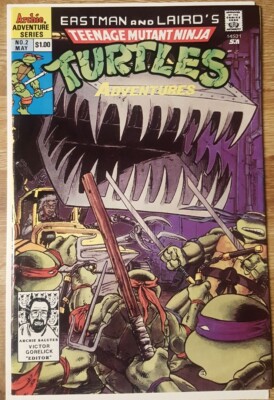 Teenage Mutant Ninja Turtles Adventures #2 NM Archie Comics May 1989 TMNT