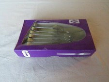 SWS Rostfrei INOX 6 Kuchengabeln ca. 14,5 cm lang Besteck in OVP