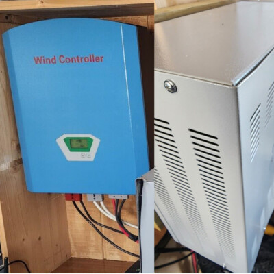 5000W Wind Turbine MPPT Charge Controller 48V 110V Buck Regulator w/Dump load
