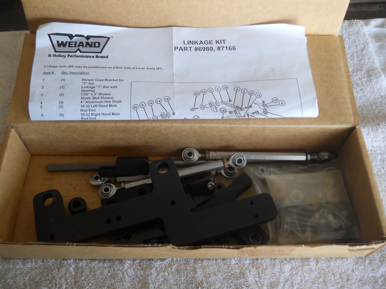 Carburetor+Accelerator+Linkage+Kit+WEIAND+7166 for sale online eBay