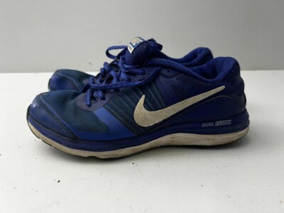 Nike Dual Fusion Damen Blau Schnürschuhe Laufschuhe UK 4 EU 36,5 -A135