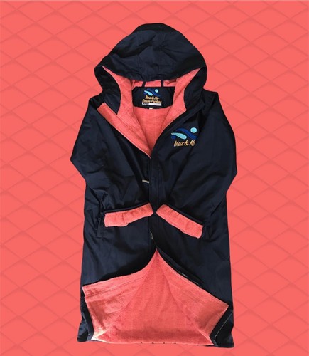 Mez&Ker Swim&Sports Parka 100% Egyptian Cotton towel lining for highly absorbent - Picture 19 of 23