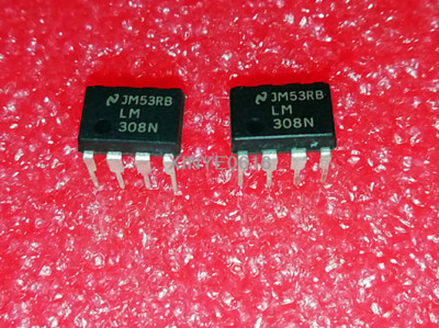 Lot De 5 Amplificateurs Opérationnels LM308N DIP-8 - Stock US, Neufs, Pour Circuits électroniques