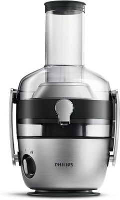 Philips Entsafter 1100W 2L HomeID-Rezepte-App XXL-Einfüllöffnung QuickClean