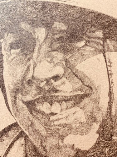 Original Artwork 1959 F1 GP Driver Toni Brooks racing the Ferrari Dino 246 - Picture 10 of 13