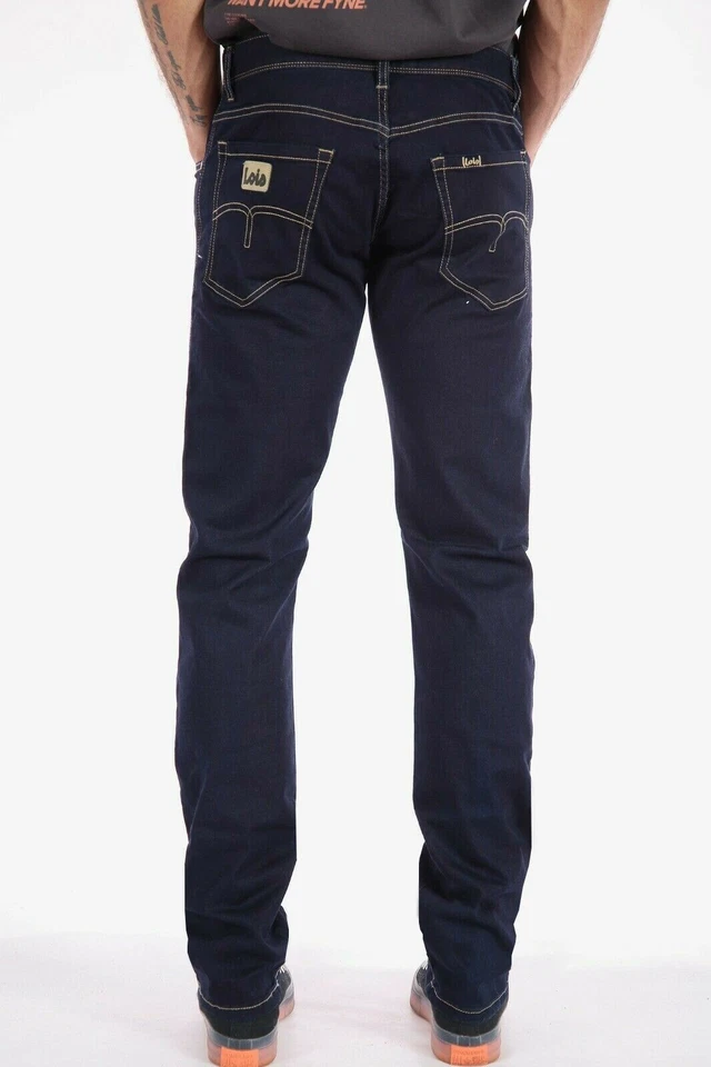 Lois Jeans Mens New with Tag Denim 28" - 44" Waist Dark Wash Big Size UK seller — 第 4/4 张图片