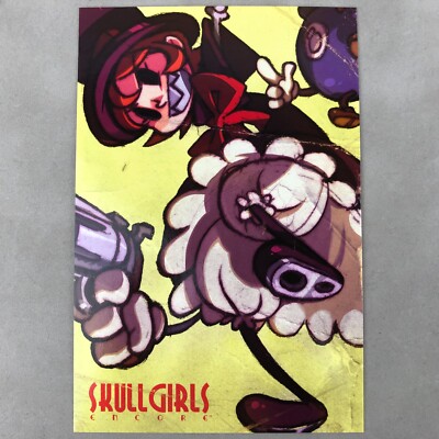 Lab Zero Games Skullgirls Encore Peacock Indiegogo Limited Art Card Postcard