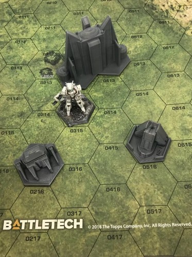 BattleTech/CityTech - Edifici in scala cartografica - Classico - 18x edifici (set completo) - Foto 9 di 9
