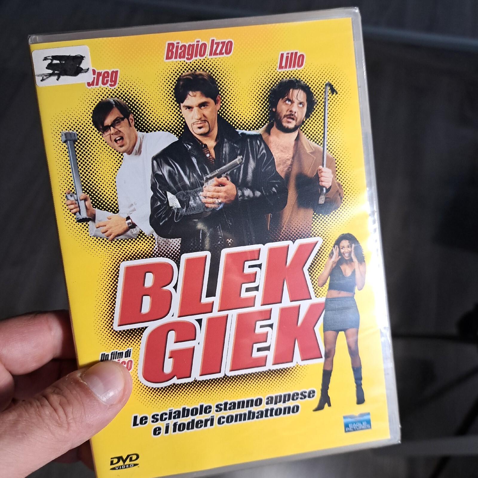 DVD - Blek Giek - Lillo + Izzo + Greg - nuovo