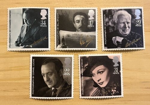 1985 timbres commémoratifs Grande-Bretagne ~ année cinématographique ~ très bien - Photo 1/2