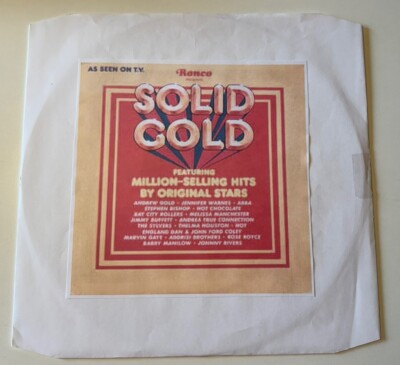 Album LP Ronco Presents SOLID GOLD featuring Million-Selling Hits as seen on TV