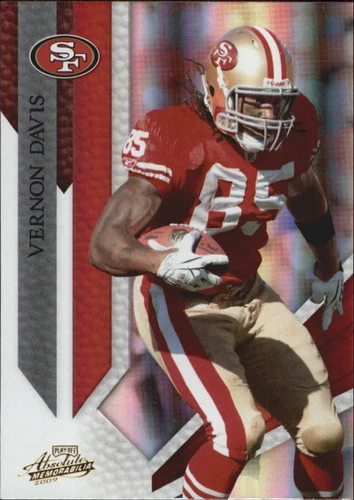 2009 Playoff Absolute Memorabilia Vernon Davis #85