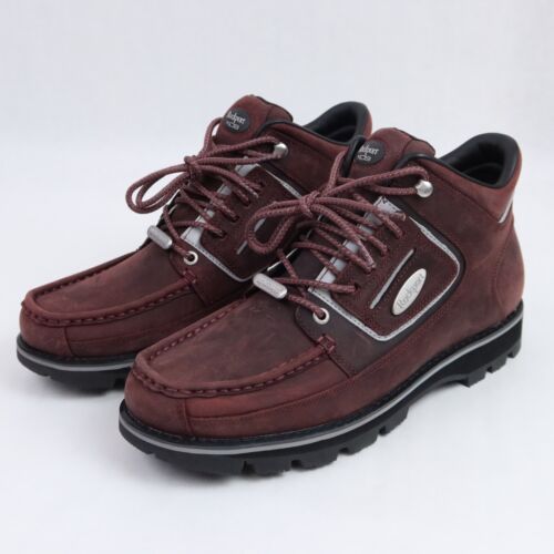 Rockport Umbwe II Mweka Boots Men's 10 XCS Burgundy Vibram Waterproof CI9725 - Picture 4 of 20