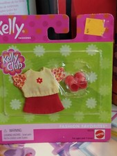2001 KELLY Club Doll FASHION FAVORITES CLOTHES Red Yellow Outfit Shoes