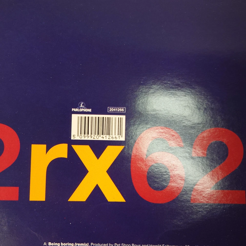 Being boring (Remixed) [Vinyl Single] von Pet Shop Boys |  Zustand gut - Bild 4 von 4