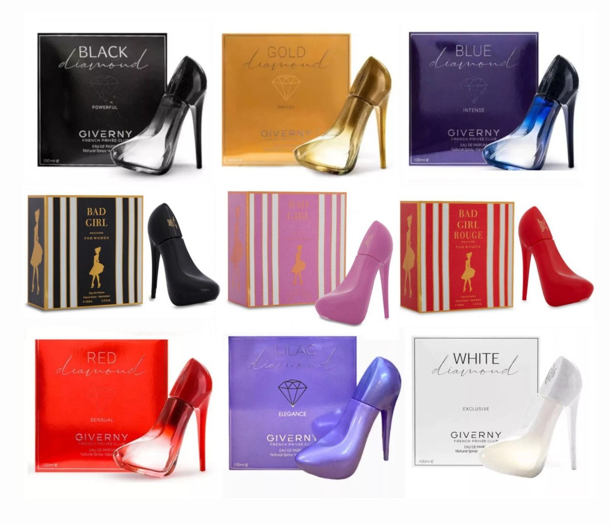 Women's Heel Style Perfume 100ml Eau De Parfum Spray Ladies Fragrance