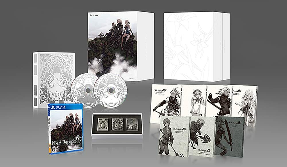 NieR Replicant ver.1.22474487139. White Snow Edition Box Set for